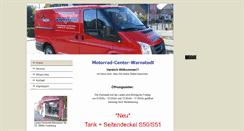 Desktop Screenshot of motorradcenter-warnstedt.de